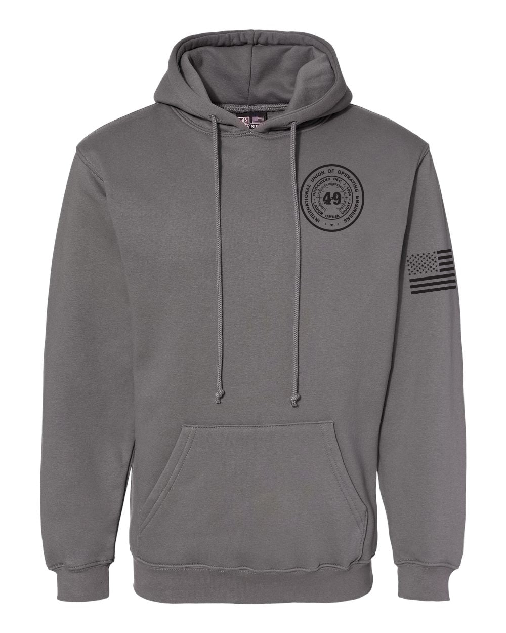 Bayside Adult Pullover Hooded Sweatshirt