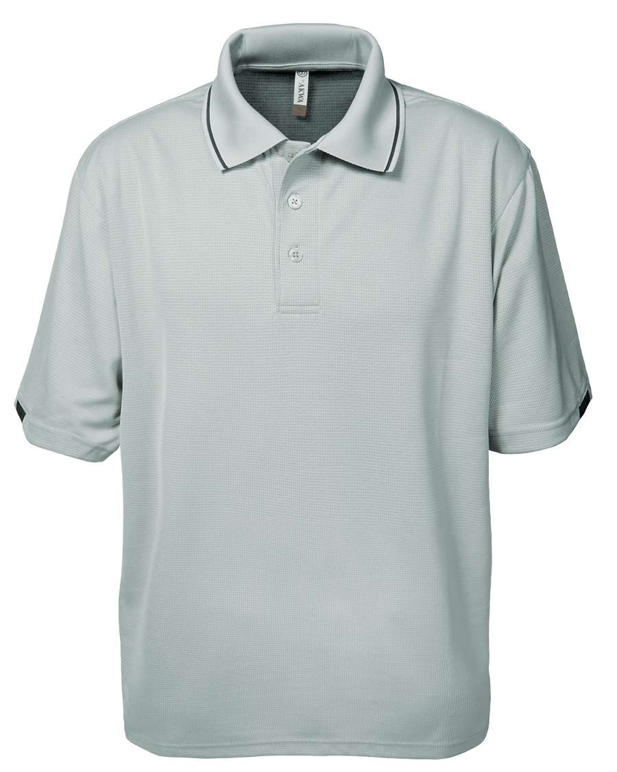 AKWA 1353-BCM Men's Bamboo Charcoal Polo