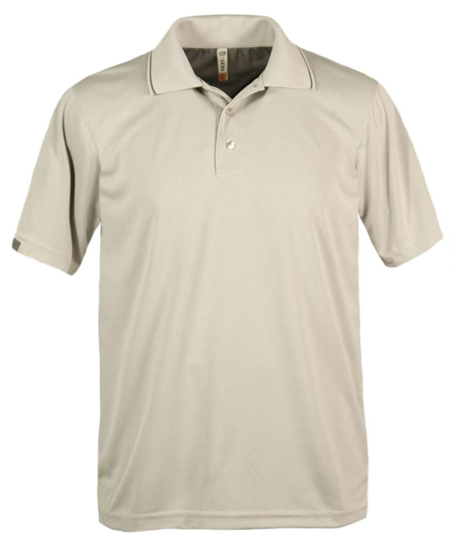 AKWA 1353-BCM Men's Bamboo Charcoal Polo