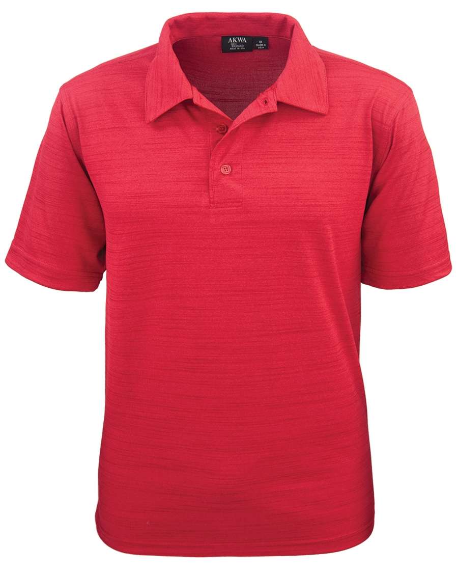 AKWA 1380-TSJ Men's Tiger Stripe Polo