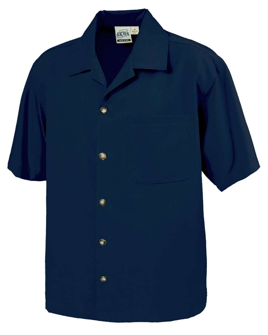 AKWA 1601-MFI Men's Microfiber Camp Shirt