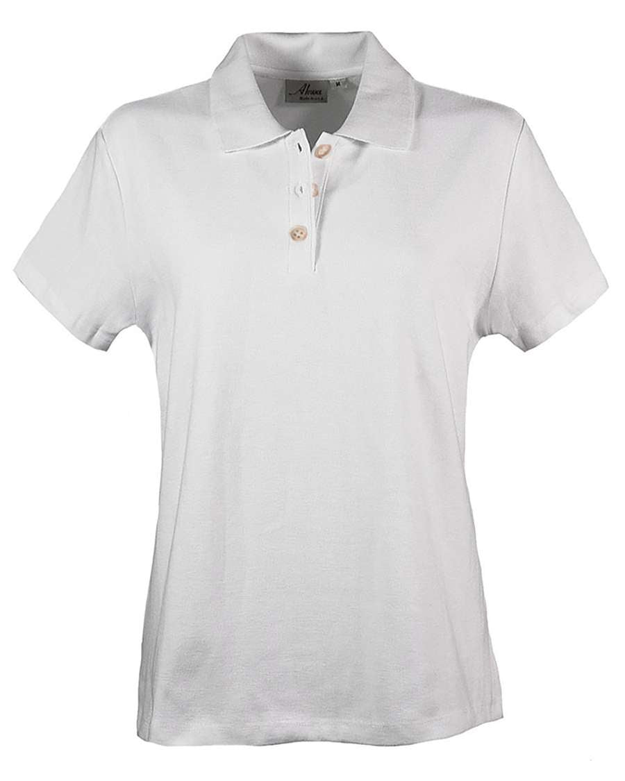 AKWA 206-PK Ladies' Cotton Pique Polo