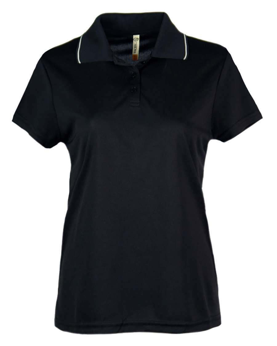 AKWA 208-BCM Ladies' Bamboo Charcoal Polo