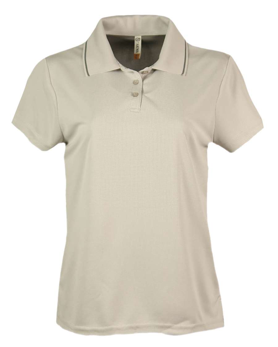 AKWA 208-BCM Ladies' Bamboo Charcoal Polo