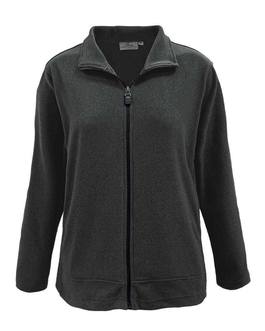 AKWA 646-VSF Ladies' Velour Fleece Full Zip Jacket