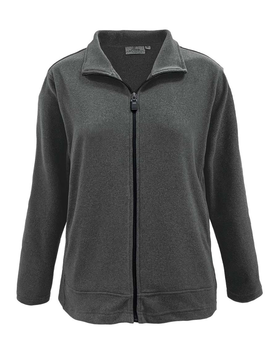 AKWA 646-VSF Ladies' Velour Fleece Full Zip Jacket