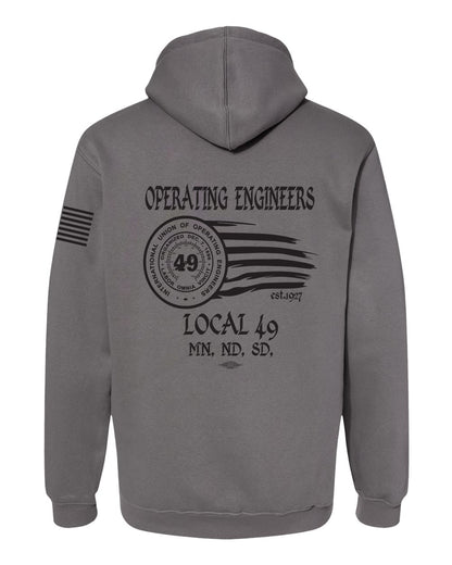 Bayside Adult Pullover Hooded Sweatshirt