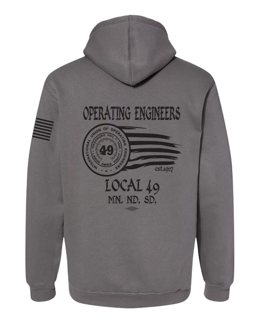 Bayside Adult Pullover Hooded Sweatshirt