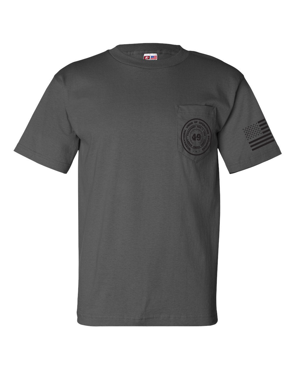 Bayside Unisex Heavyweight Pocket T-Shirt