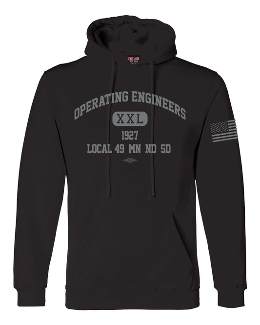 Bayside Adult Pullover Hooded Sweatshirt