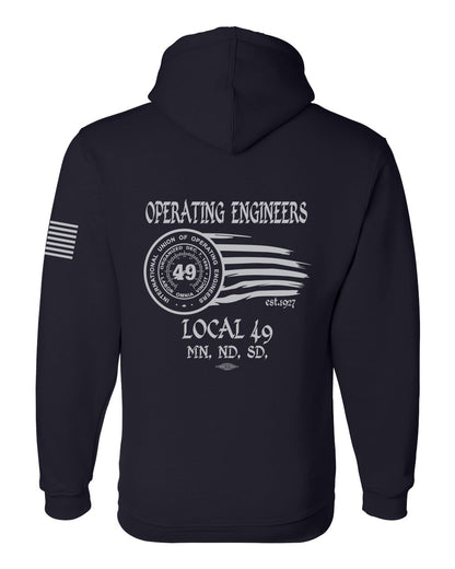 Bayside Adult Pullover Hooded Sweatshirt