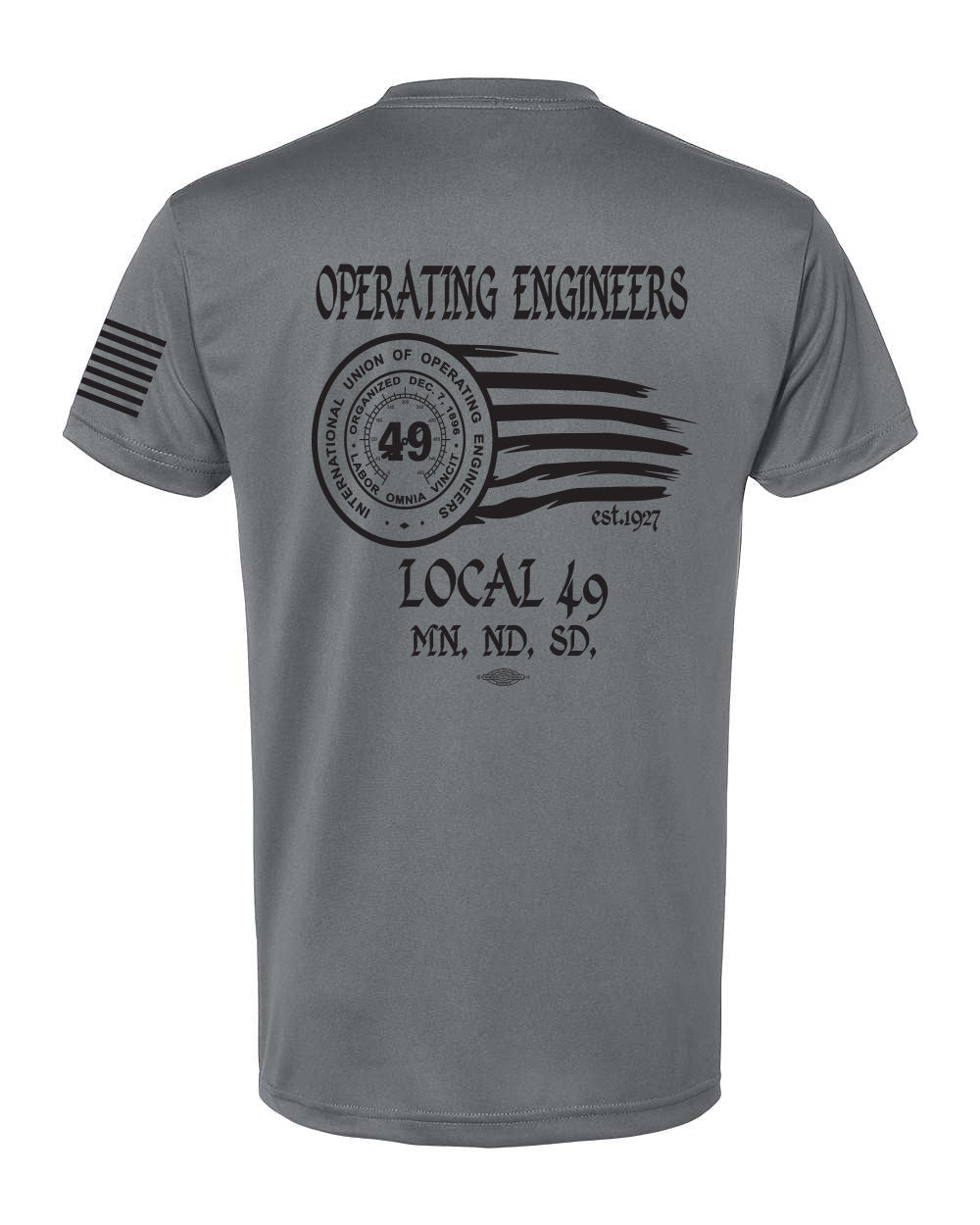 Bayside Performance T-Shirt - Wheel IUOE 49