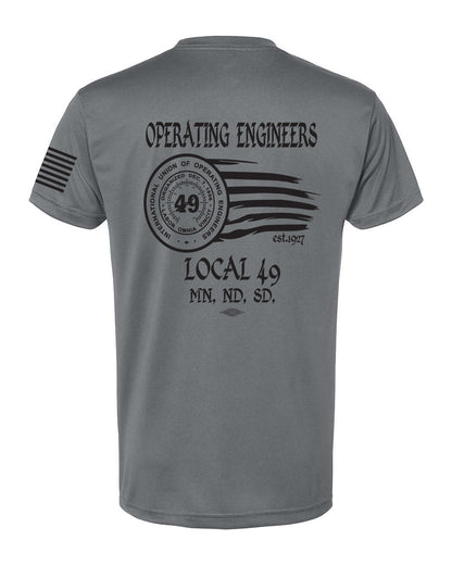 Bayside Performance T-Shirt - Wheel IUOE 49