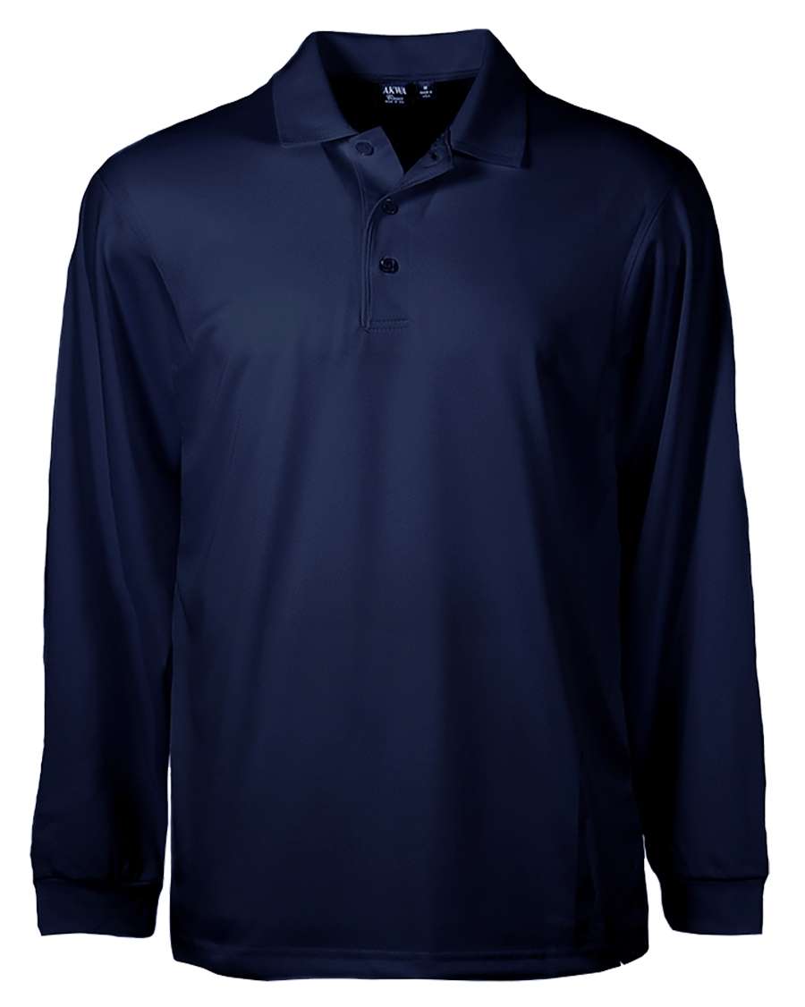 AKWA LS1342-AQD Men's Aqua-Dry L/S Polo